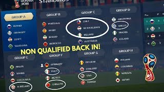 NON QUALIFIED WORLD CUP 2018 [upl. by Fihsak]