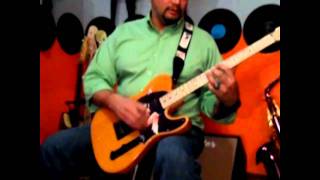 Squier Affinity Tele upgrade demo wSeymour Duncans [upl. by Bred]