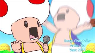 toad sings chandelier EARRAPE [upl. by Ablasor]