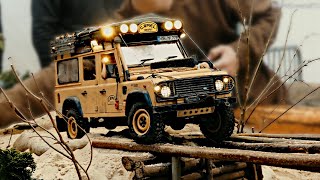 RC CAMEL TROPHY Defender 110 Scale 2023 [upl. by Nika]