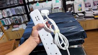 Dodocool 3140W Power Cord with UK Pin dodocool powercord powerstrips multiplug ukplug [upl. by Enyrehtac]