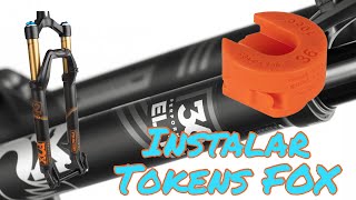 Mecanica Rapida instalar Tokens Horquilla FOX mecanica mtb fox [upl. by Hunfredo]