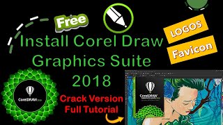 How to install Corel Draw 2018 full tutorial  full version for free [upl. by Rick501]