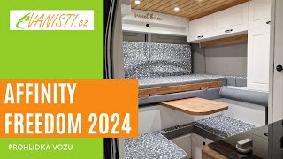 Freedom Affinity Camper Vans 2024  prohlídka vozu  roomtour [upl. by Rianna692]