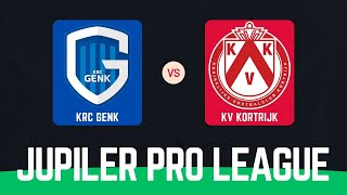 Jupiler Pro League  KRC Genk  KV Kortrijk 07122024 [upl. by Allyn87]