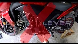 How To Replace A Clutch Lever and Gear Shift on Motorcycle [upl. by Leila]