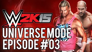 WWE 2k15 Universe Mode 03 quotThe Qualifiersquot [upl. by Valerlan198]