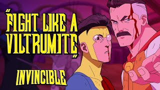 OmniMan amp Invincible’s Gruesome Fight Against Viltrumites  Invincible S2 [upl. by Grondin964]