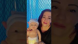 Box opening of vollence amazon silicone baby doll well sort of lol amp Redressing twins long chat 😅 [upl. by Andriana294]