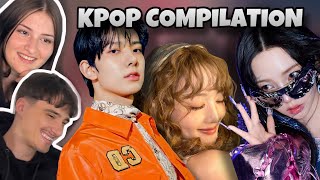 KPOP TIKTOK COMPILATION V 35  REACTION [upl. by Selbbep]