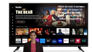 VIZIO 50Inch VSeries 4K UHD Smart TV 2022 Review  Best Budget 4K TV with Dolby Vision [upl. by Ahsika69]