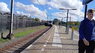 Ns Slt vetrekt van station Castricum en righting Hoorn met een tyfoon [upl. by Ardnael]