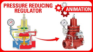 Kimray Pressure Reducing Regulator Working Principle  Training Animation [upl. by Pepita]