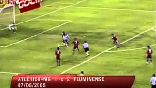 Atlético Mineiro 1 x 2 Fluminense Campeonato Brasileiro 2005 [upl. by Htennek97]