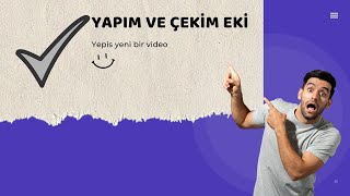 tyt Yapım ve Çekim Eki Karma tytturkce tyt2024tayfa [upl. by Dee Dee286]