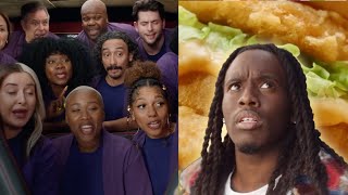 McDonalds Commercial 2024 Kai Cenat Chicken Big Mac Ad Review [upl. by Ellezig]