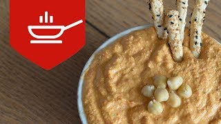 Közlenmiş Biberli Humus Dip Sos Tarifi [upl. by Tome]