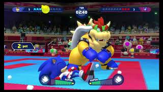 Mario amp Sonic at the Olympic Games Tokyo 2020 Demo Karate  Kumite [upl. by Meerak867]