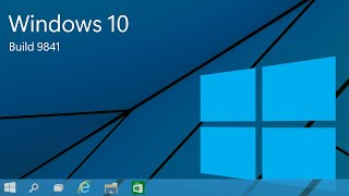 Install amp Explore Windows 10 Technical Preview Build 9841 [upl. by Statis72]