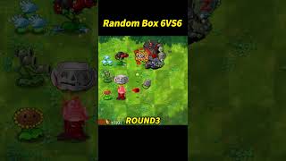 PVZ 1 Fusion Challenge 6 Plant Boxes vs 6 Zombie Boxespvz plantsvszombies pvzchallenge [upl. by Osanna590]