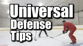 3 Universal Defensive Hockey Tips [upl. by Aisac]