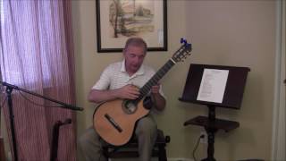 Goyette Professional Classical Electric Guitar Demo Video [upl. by Amees469]