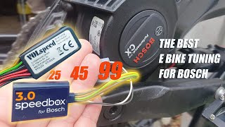 EBIKE TUNING FOR BOSCH SPEED BOX 30 vs Volspeed V4 [upl. by Mya46]