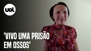 Doença rara mulher relata patologia que transforma músculos em ossos [upl. by Hcelemile]