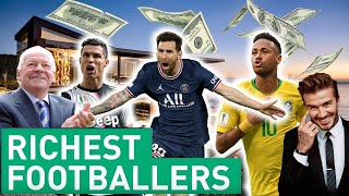 Top 5 Richest footballer in the world  Richest football players in the world  Networds [upl. by Ahsinroc]