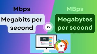 05 What is Mbps vs MBps  Internet speeds explained  Megabit  Megabyte [upl. by Mazel]