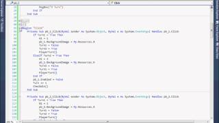 How to Tic Tac Toe in VB 2010 [upl. by Adabelle]