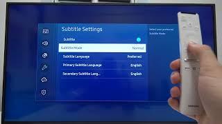 Réglages des SousTitres sur Samsung Smart TV [upl. by Eugenie650]