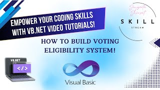 Building a Voting Eligibility Application in VBNET Using Windows Forms [upl. by Alroy]