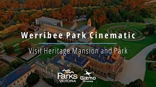 Werribee Park Mansion amp Gardens  Melbourne Victoria Australia 4K  Autel Evo 2 Pro Drone Footage [upl. by East]