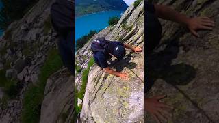 Climbing at Gelmersee in Switzerland 🇨🇭 [upl. by Birkle305]