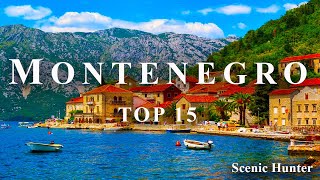 15 Best Places To Visit In Montenegro  Montenegro Travel Guide [upl. by Dachi]