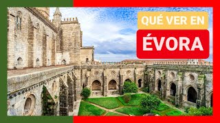 GUÍA COMPLETA ▶ Qué ver en la CIUDAD de ÉVORA PORTUGAL 🇵🇹 🌏 Turismo y viajes ALENTEJO Portugal [upl. by Aldous]