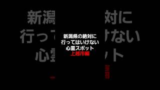 新潟県の絶対に行ってはいけない心霊スポット上越市編 心霊 心霊スポット 新潟心霊スポット 心霊オススメ 怖い場所 心霊探索 心霊体験 上越市 都市伝説 [upl. by Ebbarta]