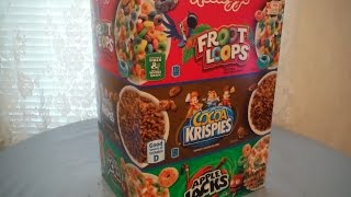 Mega Pack of EXPIRED Cereal Challenge [upl. by Rexanna561]