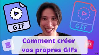 Tuto GIF  Comment faire pour créer vos propres GIFs photo  vidéo sans logiciel et gratuitement 🖼💻 [upl. by Ylsew]