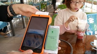 Cashless China One Day Without ANY CASH SamiLuo Vlog 36 [upl. by Akemal]