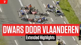 Extended Highlights 2024 Dwars door Vlaanderen Men [upl. by Marjana]