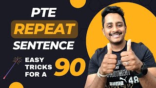 PTE Repeat Sentence Easy Tricks for a 90 Must Watch [upl. by Rivkah912]