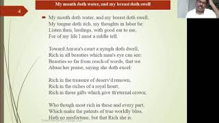 Sir Philip Sidneys Sonnet 37 by Dr Rajiv [upl. by Malloy]