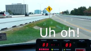 Running radar on a busy highway [upl. by Tomkins]