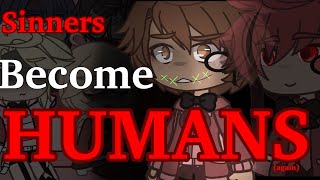 HAZBIN HOTEL SINNERS becomes HUMANS again  GC  READ DESC [upl. by Allerym772]