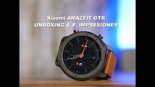 Xiaomi AMAZFIT GTR  Unboxing amp P Impresiones en Español [upl. by Coulter]