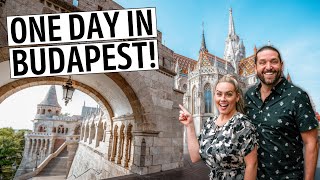 How to Spend One Day in Budapest Hungary  Travel Vlog  Top Things to Do See amp Eat [upl. by Alesandrini]