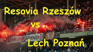 Resovia Rzeszów  Lech Poznań Puchar Polski 26 września 2024 KIBICE [upl. by Pierpont]