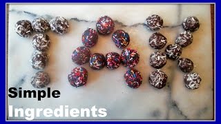 How To Make Homemade Danish Rum Ball Recipe [upl. by Greenman]